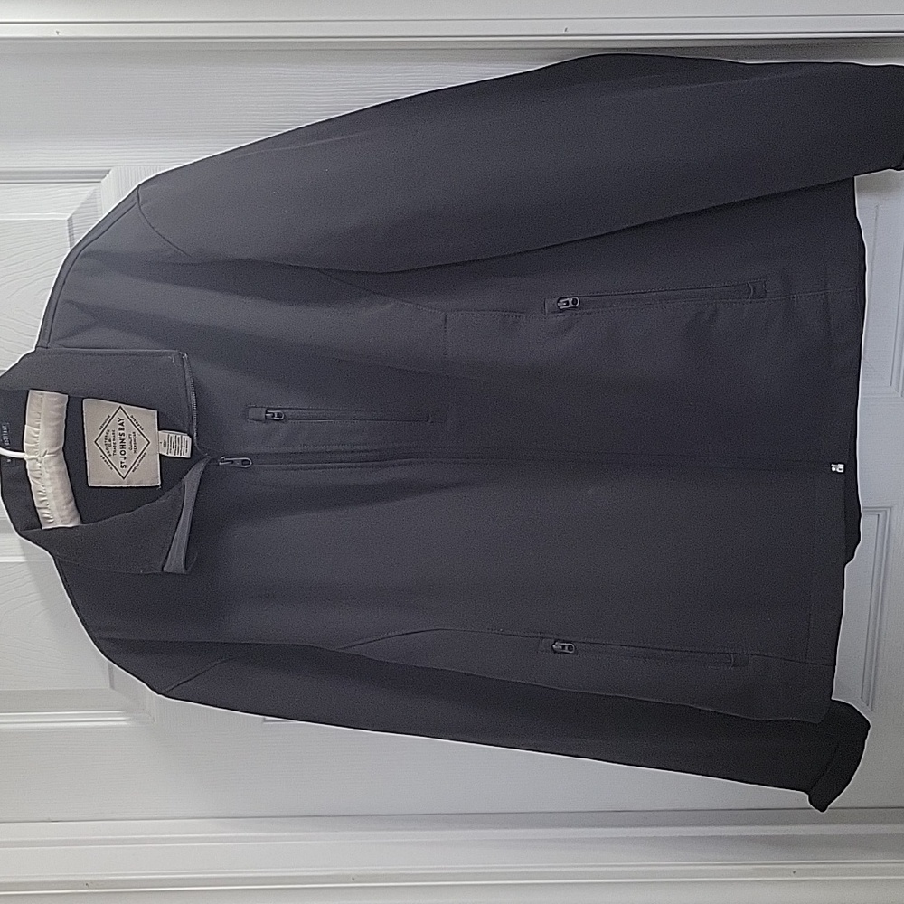 St John's Bay Mens Golf Water Resistant Jacket.Size Large.